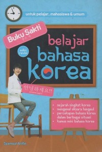 Image of Buku Sakti Belajar Bahasa Korea
