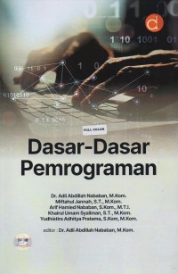 Image of Dasar-dasar pemrograman