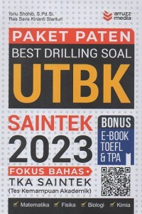 Image of Paket Paten Best Drilling Soal UTBK Saintek 2023