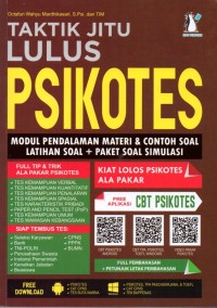 Image of Taktik Jitu Lulus Psikotes